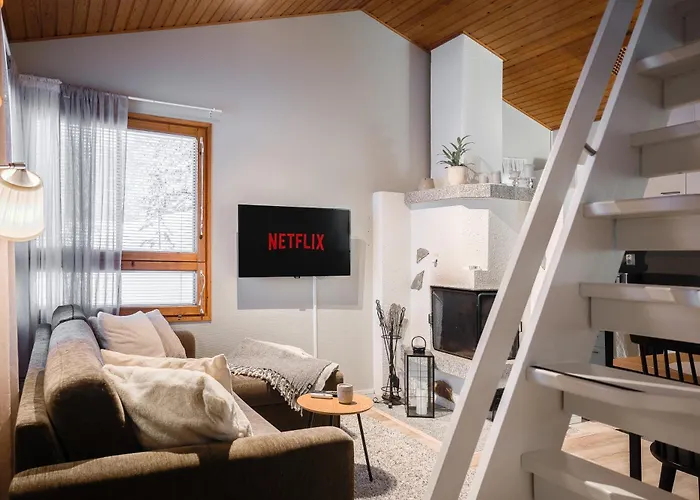 Lilla Köngäs, 2 Skipasses Ruka-pyhä Included, Skibus Doorstep